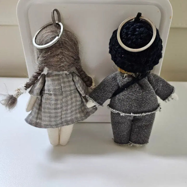 [SOLD OUT] (새상품) 핸드메이드 패브릭인형 키링 일괄판매