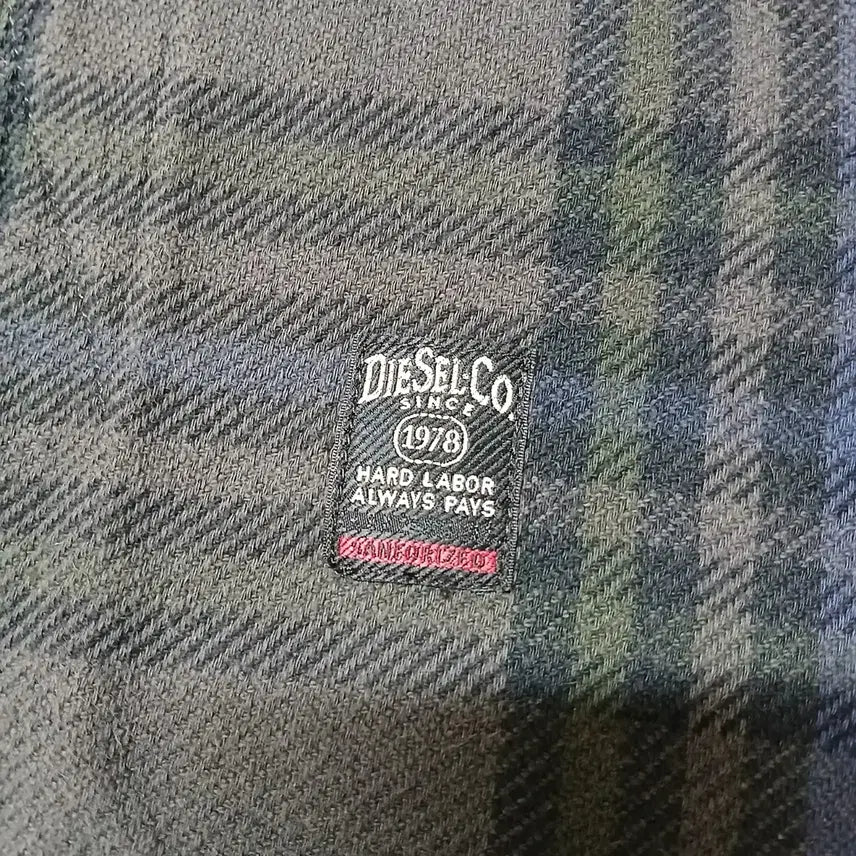 [SOLD OUT] DIesel 디젤 디테일 좋은 셔츠 빈티지 체크