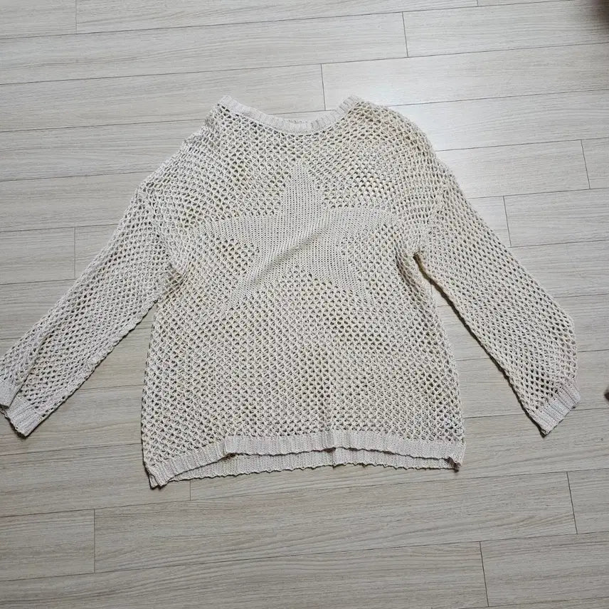 [SOLD OUT] (실착1회) 썸머니트 그물망니트