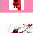 [BUNJANG] Squid Game Staff Keyring Set / (무배)오징어게임 진행요원 키링 3개 1세트 열쇠고리