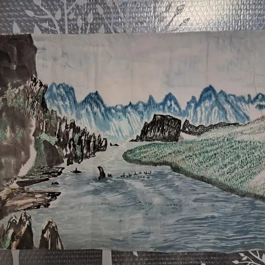 [BUNJANG] Oriental Landscape Painting / 동양화 풍경화 그림