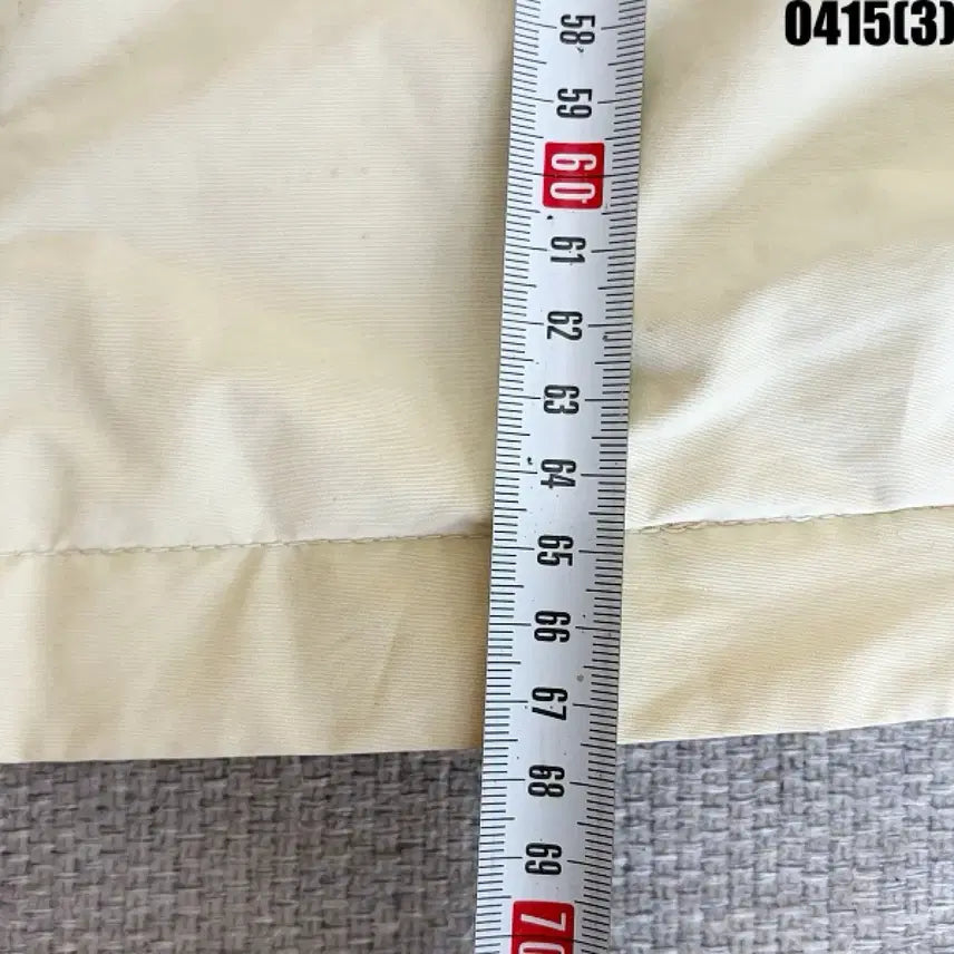 [BUNJANG] TBJ Ivory Windbreaker Jacket (95) / 95 TBJ 아이보리 바람막이 점퍼 0415(3)