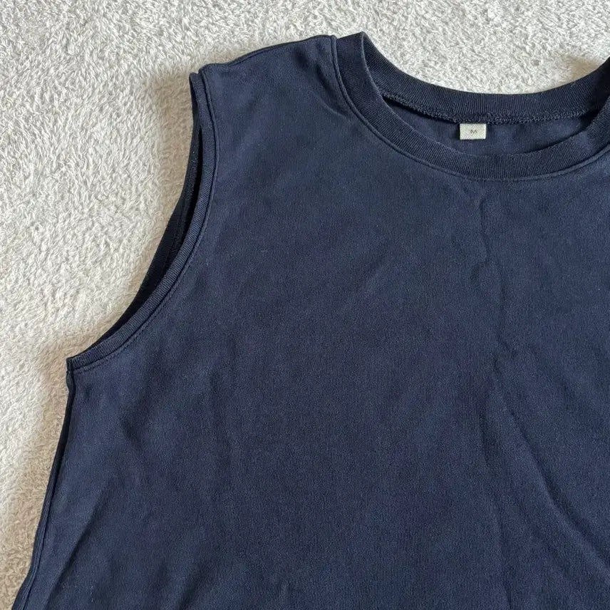 [BUNJANG] Vintage Navy Solid Tank Top / 일본빈티지 네이비 단색 나시