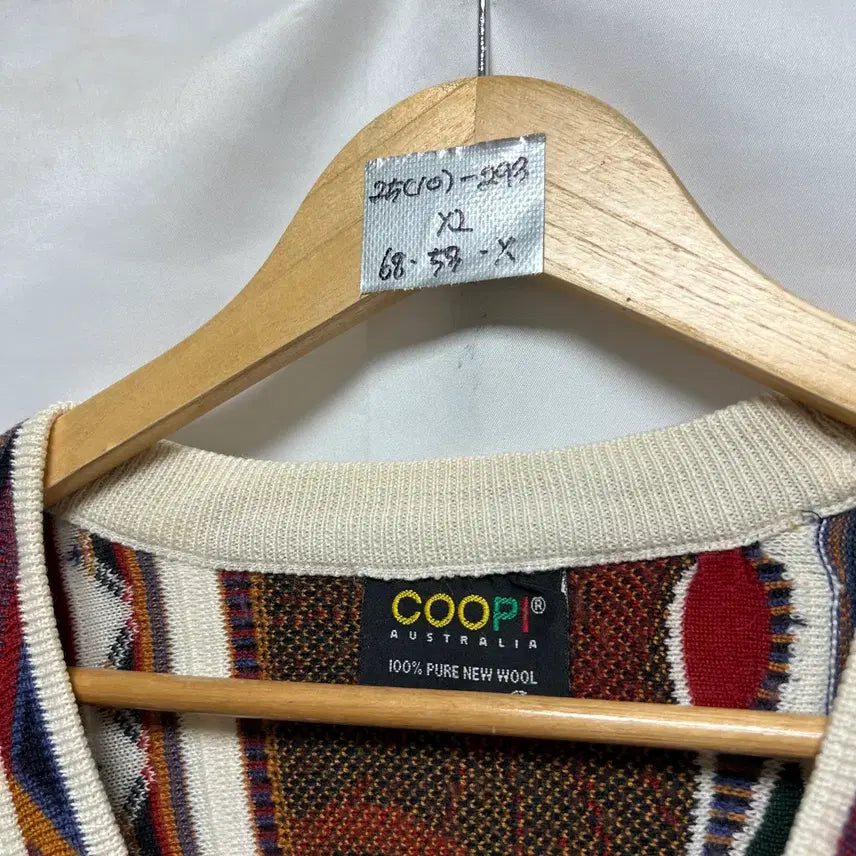[BUNJANG] Koozi Style Cable Knit Cardigan / [정품/XL] 쿠지 st 케이블 꽈배기 니트 가디건