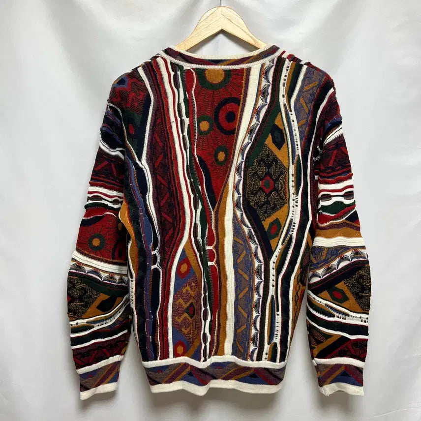 [BUNJANG] Koozi Style Cable Knit Cardigan / [정품/XL] 쿠지 st 케이블 꽈배기 니트 가디건