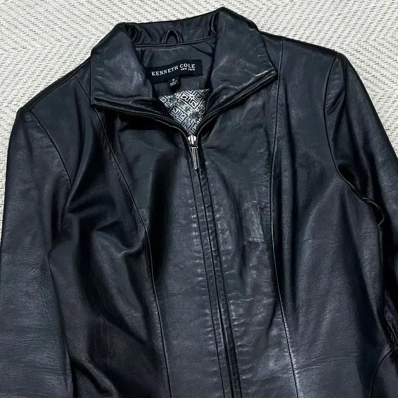 [BUNJANG] Kenneth Cole New York Real Leather Jacket / 케네스콜 뉴욕 리얼 레더 자켓 r3513