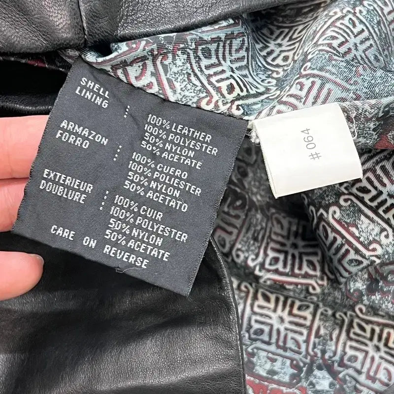 [BUNJANG] Kenneth Cole New York Real Leather Jacket / 케네스콜 뉴욕 리얼 레더 자켓 r3513