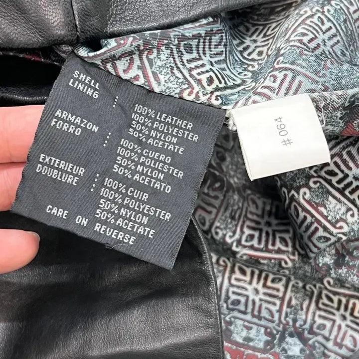 [BUNJANG] Kenneth Cole New York Real Leather Jacket / 케네스콜 뉴욕 리얼 레더 자켓 r3513