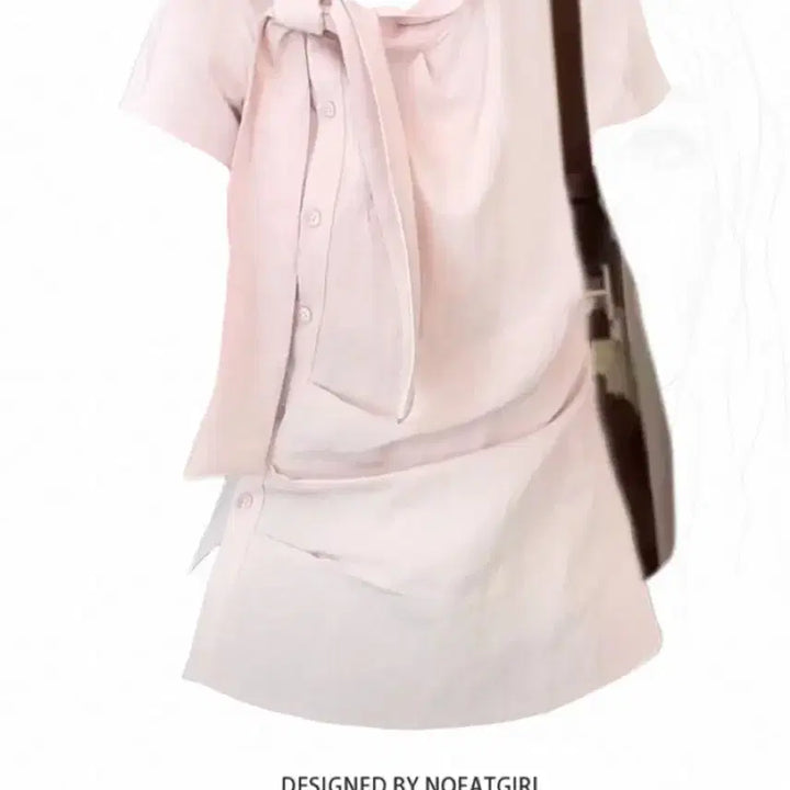 [BUNJANG] Pink Ribbon Blouse / 청순한 봄, 여름 블라우스