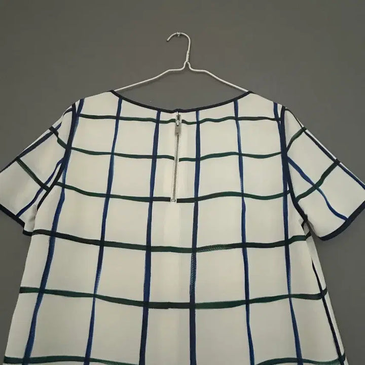 [BUNJANG] Beanpole Check Pattern Midi Dress 95 / 빈폴 체크 패턴 원피스 95
