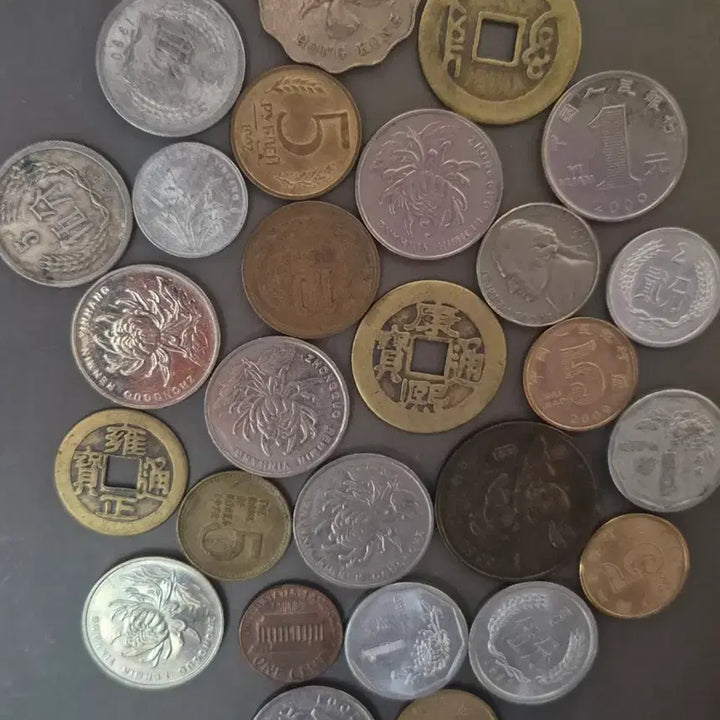 [BUNJANG] Old Coins (Including Foreign Coins) Bundle / 오래된동전(외국동전포함)
