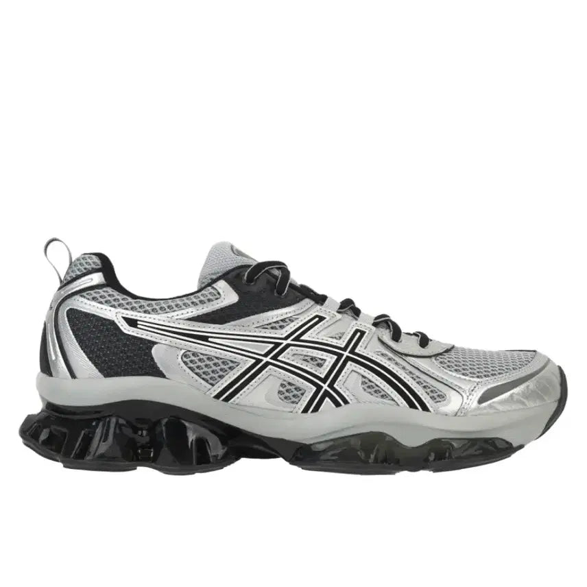 [BUNJANG] Asics Gel Quantum Kinetic Mid Gray Sneakers / 아식스 젤 퀀텀 키네틱 미드 그레이 퓨어 실버