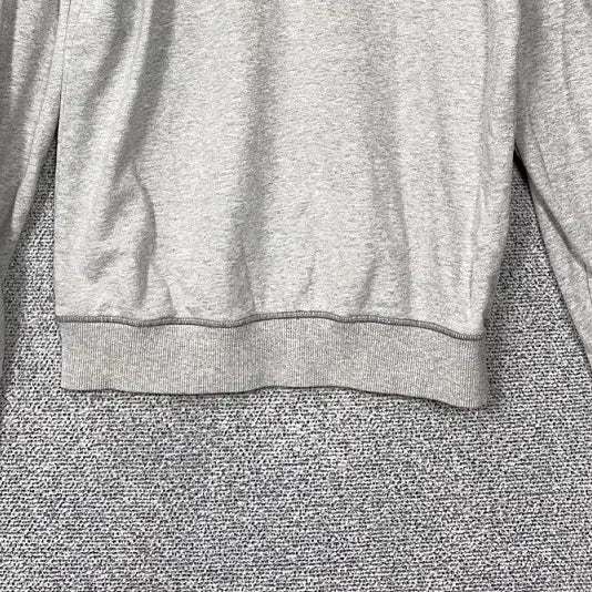 [BUNJANG] Hazzys Light Gray Cotton Sweatshirt / 해지스 라이트 그레이 맨투맨 100