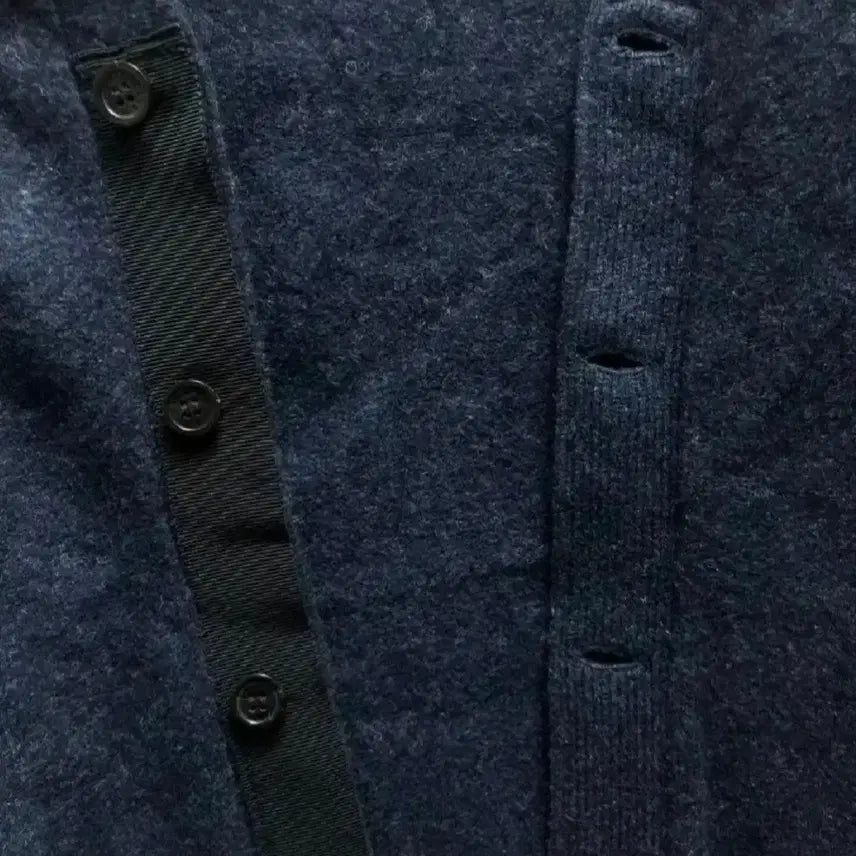 [BUNJANG] Maison Kitsune Navy Cardigan / 메종키츠네  네이비 가디건