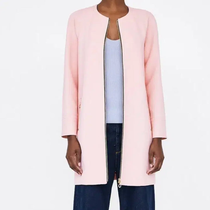 [BUNJANG] ZARA Pink Blazer Jacket / 44~55 새상품 자라 여성 핑크 자켓 정장 점퍼 재킷 핑크색 새제품