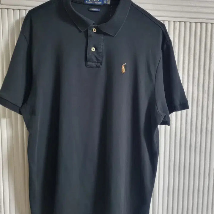 [SOLD OUT] 폴로 랄프로렌 블랙 반팔 카라티 사이즈100