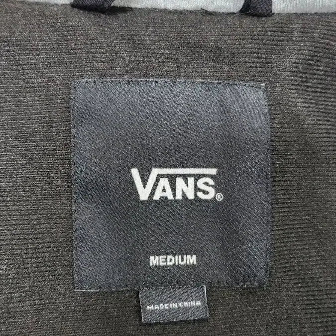 [BUNJANG] Vans Hooded Coach Jacket - Black - M / 반스 VANS 후드 코치 자켓 M 블랙 / 바람막이