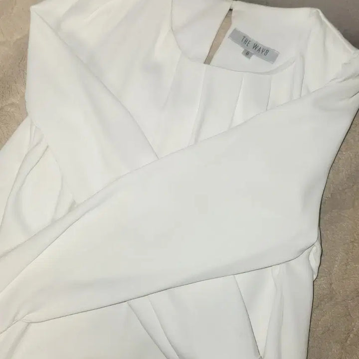 [BUNJANG] The Way Nine Shirring Long Sleeve Blouse / 라운드 셔링 긴팔 블라우스 더웨이나인 면접 면접용 블라우스
