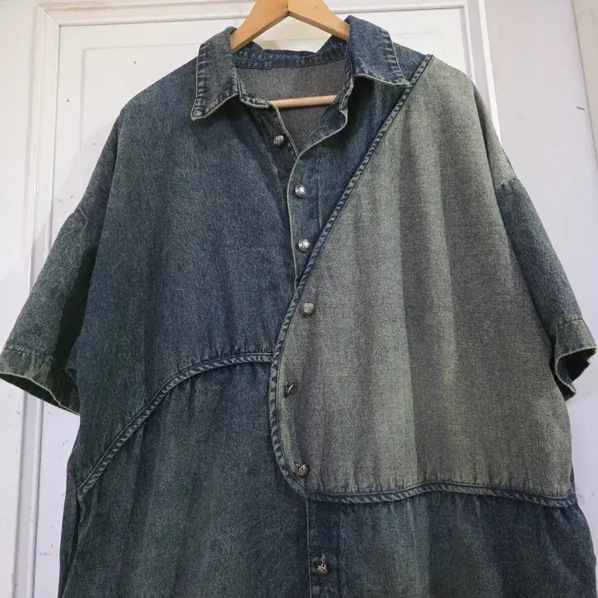 [SOLD OUT] 봄 여름  디자인이쁜  청 원피스  깨끗해요  가슴단면 63
