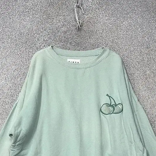 [BUNJANG] KIRSH Mint Sweatshirt / 키르시 민트 스웻셔츠 1
