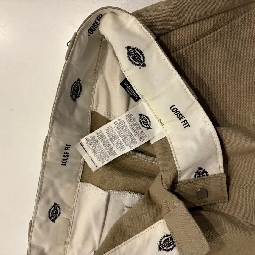 [BUNJANG] Dickies Double Knee Loose Fit Beige Work Pants / [32] 디키즈 더블니 루즈핏 베이지 워크 팬츠 D737