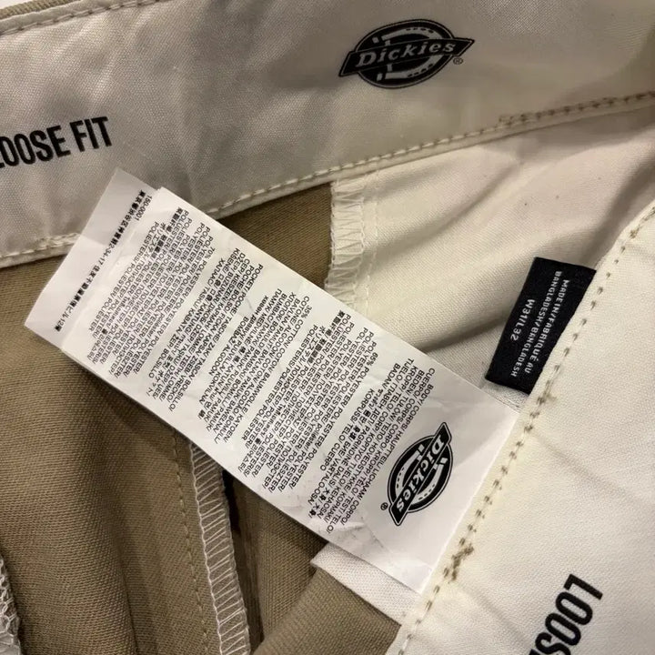 [BUNJANG] Dickies Double Knee Loose Fit Beige Work Pants / [32] 디키즈 더블니 루즈핏 베이지 워크 팬츠 D737