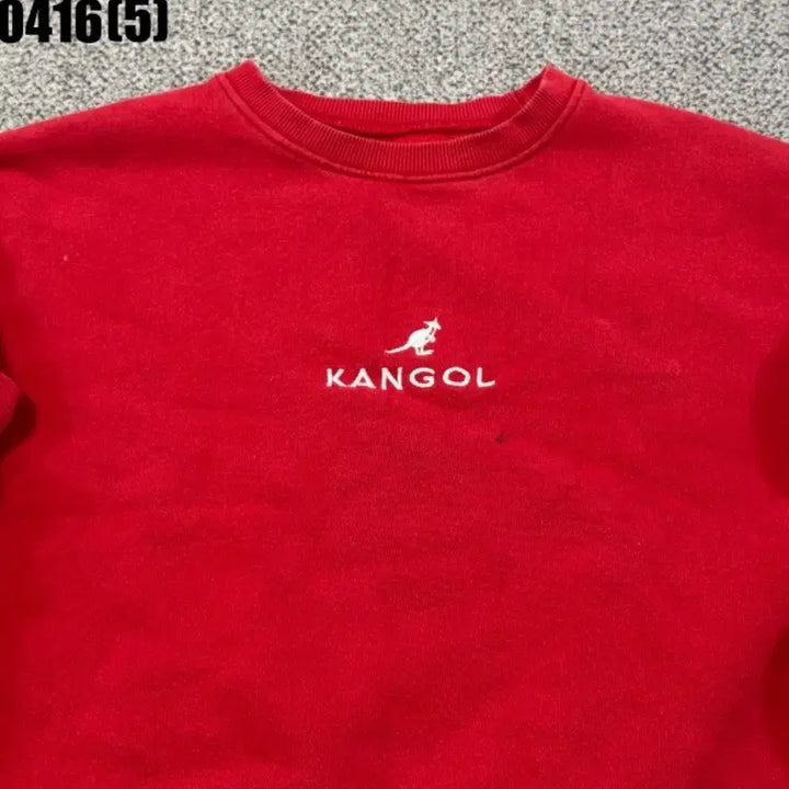 [BUNJANG] Kangol Red Sweatshirt / 캉골 빨간색 맨투맨 티셔츠
