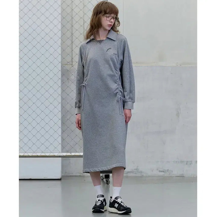 [SOLD OUT] 쥬시쥬디 카라 스트링 원피스