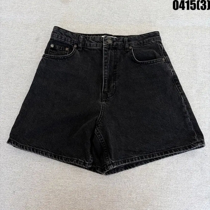[BUNJANG] ZARA Black Denim Shorts / 4 자라 블랙 데님 반바지 숏팬츠 0415(3)