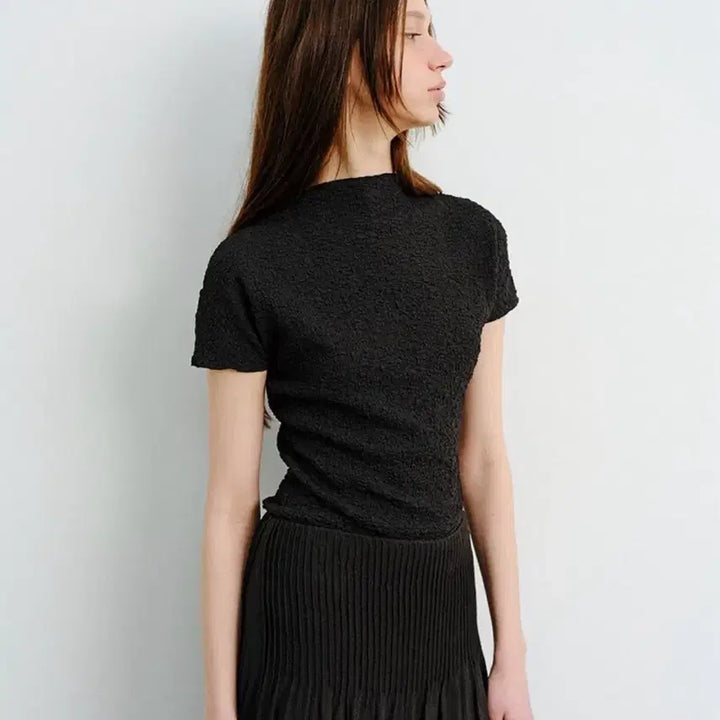 [BUNJANG] Mohan Cap Sleeve Wrinkle Top / 모한 반팔 티셔츠 CAP SLEEVE WRINKLE TOP