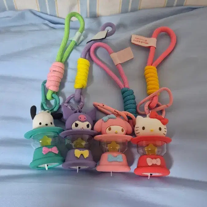[BUNJANG] Sanrio Characters Night Light Keychain / 산리오 캐릭터 야간 조명 키링 새상품