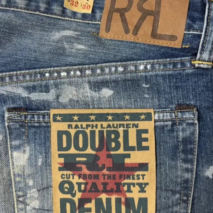 [SOLD OUT] RRL 디스트레스트진 스트레이트핏 32/30