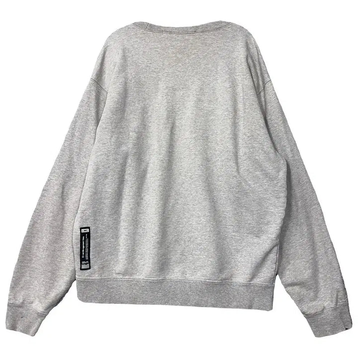 [BUNJANG] LMC Printing Light Gray Sweatshirt / 엘엠씨 프린팅 라이트 그레이 맨투맨 L