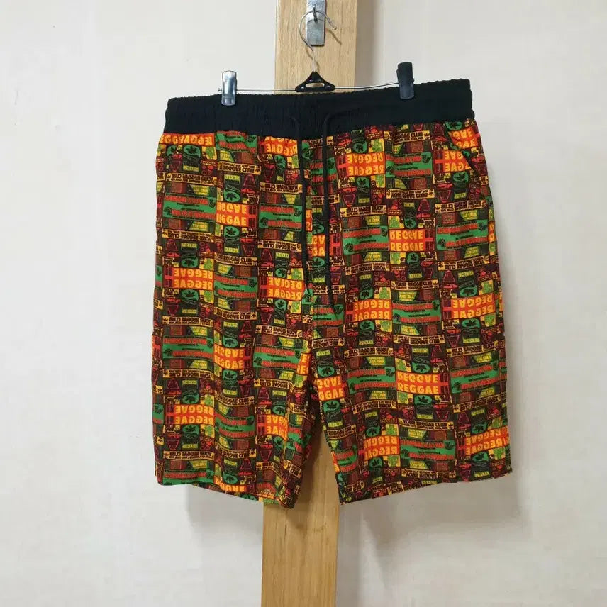 [BUNJANG] Reggae Pattern 3XL Shorts / 레게 패턴 3XL 반바지 35~37