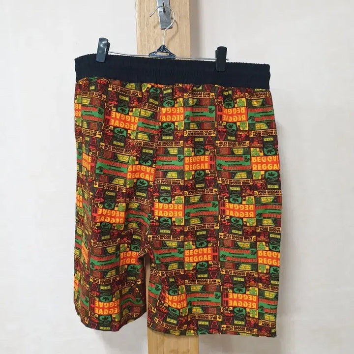 [BUNJANG] Reggae Pattern 3XL Shorts / 레게 패턴 3XL 반바지 35~37