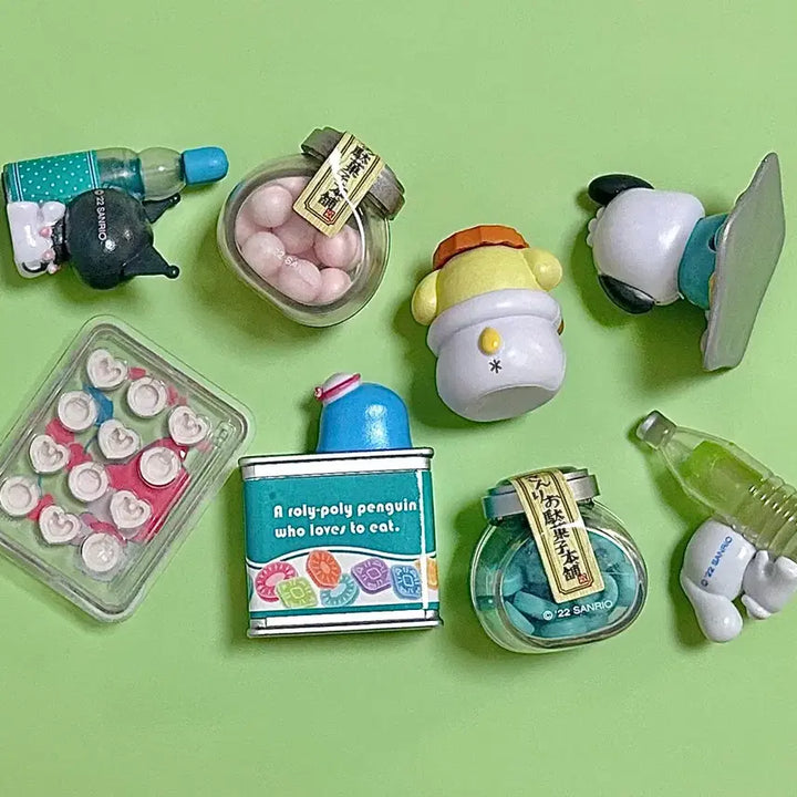 [SOLD OUT] 레트로산리오캐릭터피규어8종세트 빈티지헬로키티피규어세트