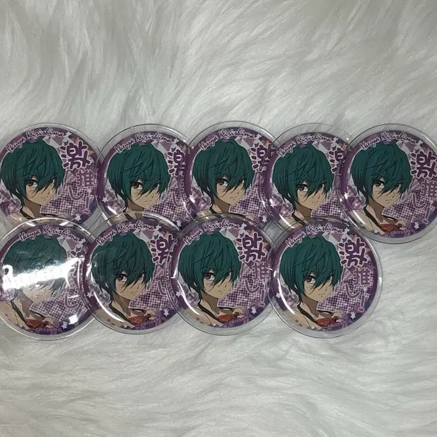 [BUNJANG] Free! Ikuya Kirishima High Speed Can Badge Bundle Set / 프리! Free! 키리시마 이쿠야 하이스피드 캔뱃지 9개 일괄