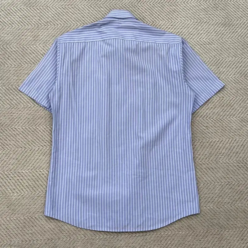 [BUNJANG] Balenciaga Striped Half Shirt / 발렌시아가 스트라이프 하프 셔츠 r3512