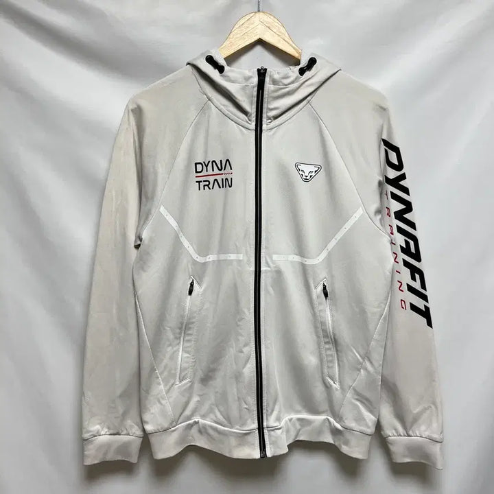 [BUNJANG] Dynafit White Training Hoodie Zip-up / [정품/M] 다이나핏 화이트 트레이닝 후드집업
