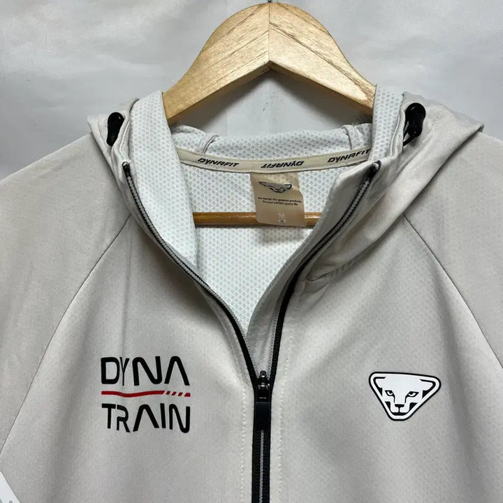 [BUNJANG] Dynafit White Training Hoodie Zip-up / [정품/M] 다이나핏 화이트 트레이닝 후드집업