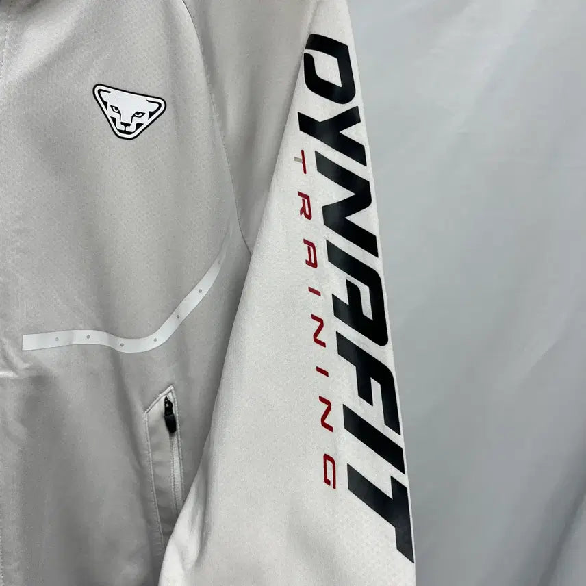 [BUNJANG] Dynafit White Training Hoodie Zip-up / [정품/M] 다이나핏 화이트 트레이닝 후드집업