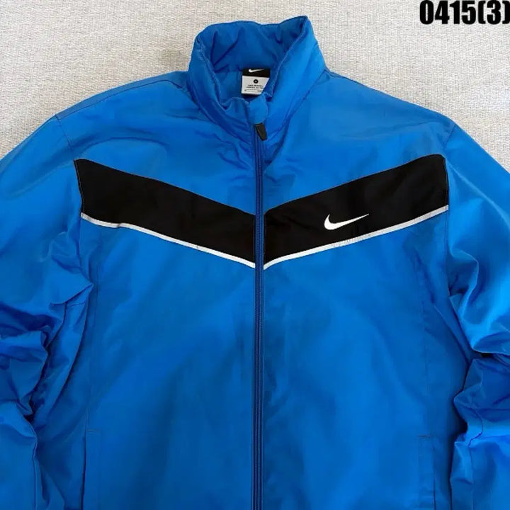 [BUNJANG] Nike Blue Windbreaker Jacket / M 나이키 블루 바람막이 자켓 0415(3)