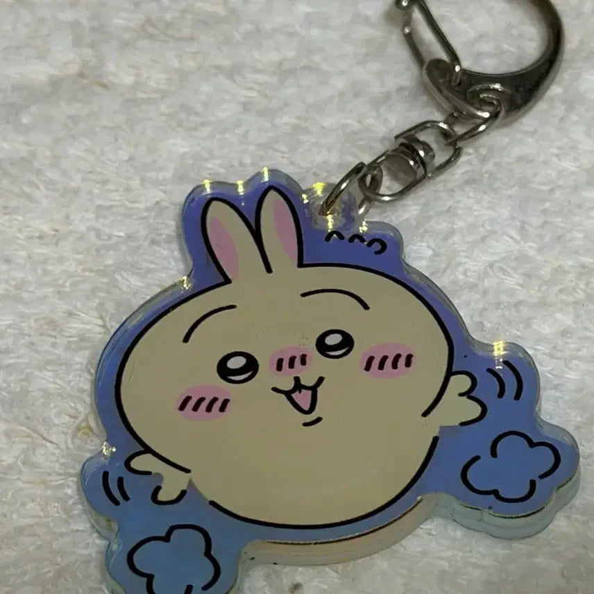 [BUNJANG] Chiikawa Usagi Acrylic Keychain / 치이카와 우사기 아크릴 키링 먼작귀 인형 고리