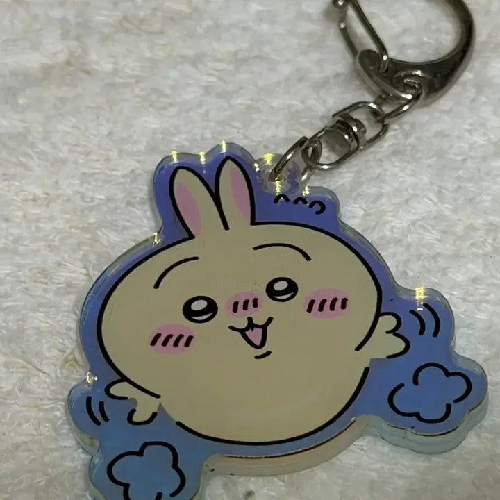[BUNJANG] Chiikawa Usagi Acrylic Keychain / 치이카와 우사기 아크릴 키링 먼작귀 인형 고리