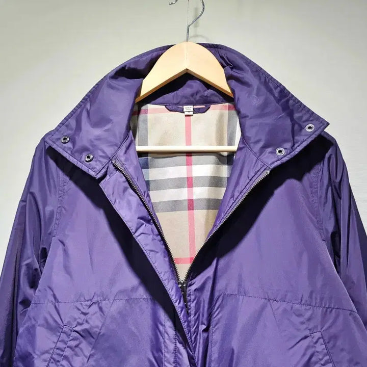 [BUNJANG] Burberry Purple Windbreaker Jacket / 버버리 퍼플 바람막이 ~55