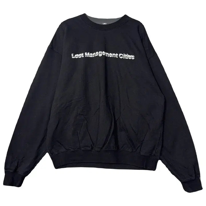 [BUNJANG] LMC Embroidered Logo Sweatshirt / 엘엠씨 자수 로고 스웻셔츠 S