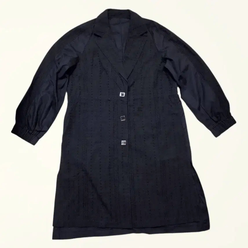 [SOLD OUT] 새상품 77 여성 롱 자켓 셔츠 원피스 간절기 자켓 코트 롱원피스 새제품