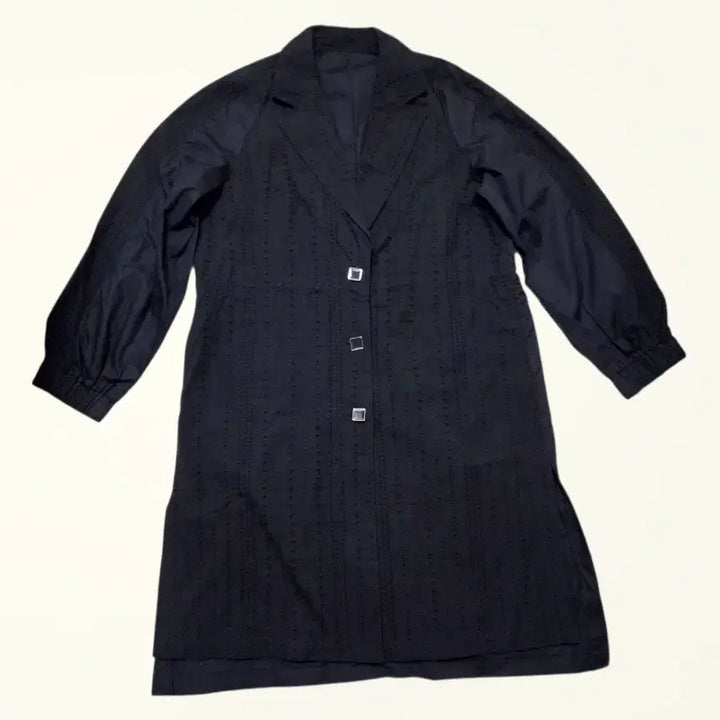 [SOLD OUT] 새상품 77 여성 롱 자켓 셔츠 원피스 간절기 자켓 코트 롱원피스 새제품