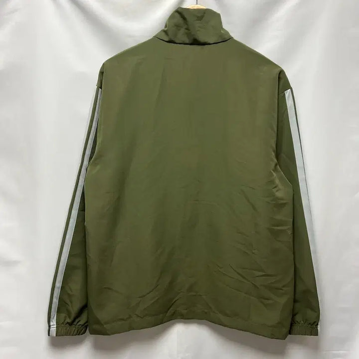 [SOLD OUT] [정품/L] 아디다스 삼선 3s 윈드브레이커 카키 우븐 바람막이
