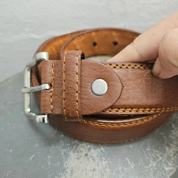 [BUNJANG] ITALY Leather Belt / ITALY 벨트 남 34-37 J6179